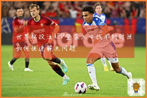 世界杯投注APP登录入口找不到时该如何快速解决问题